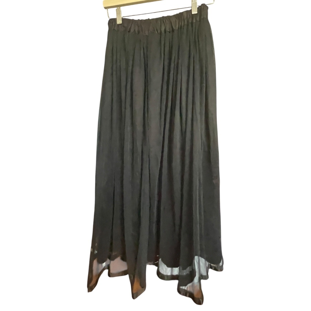 Look Inc Boutique Brand Black Tulle Layered Maxi Skirt S — image 3 of 6